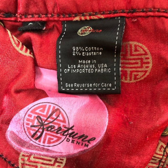 Fortune Jeans Dark Wash Blue Denim Size 26 Size 2 (US) - Picture 8 of 11